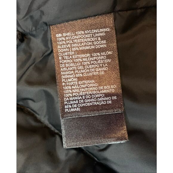 The North Face Karokora BLACK Down Parka PUFFER JACKET COAT sz M - Picture 6 of 6